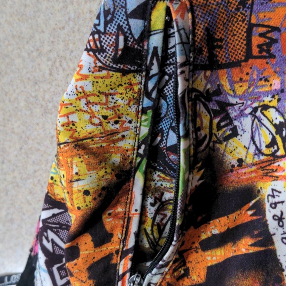 Lost Enterprises Pinky Taylor Board Shorts Graphic Design Swim Trunks Size 30 - Picture 7 of 11